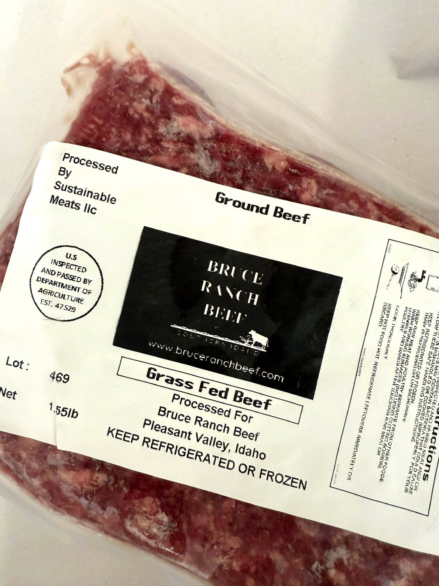 grassfed ground beef FD