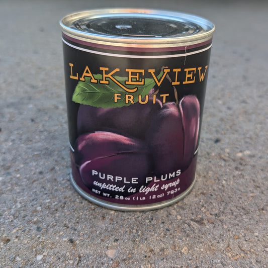 Canned Idaho Plums