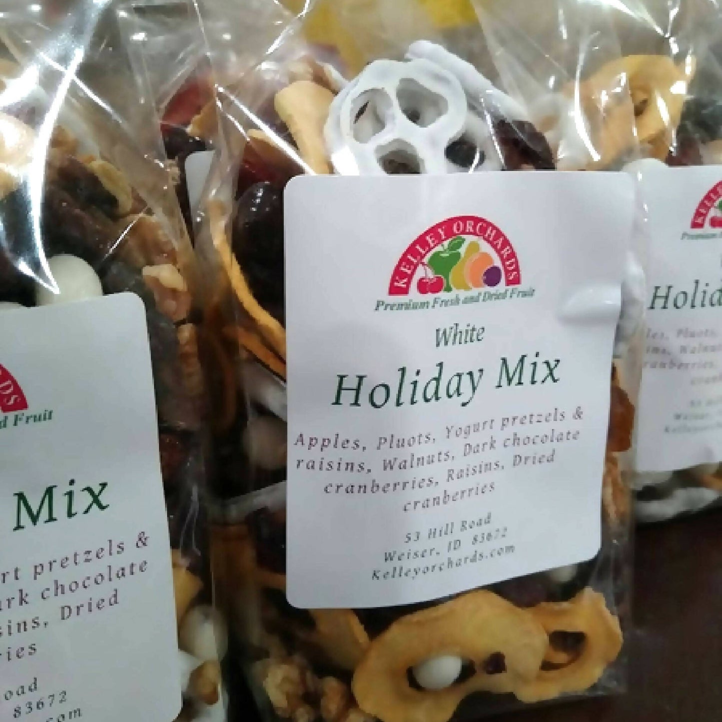 White Holiday Dried Fruit Mix