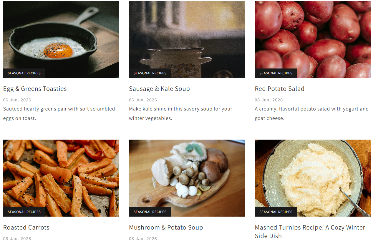 Cooking with the Seasons: Enjoying Winter Produce from Local Treasure Valley Farms