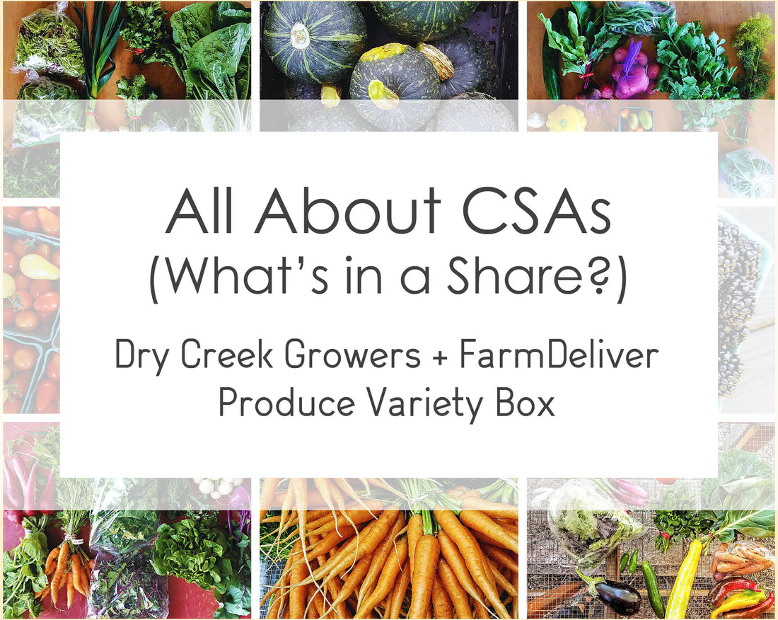 What is a CSA? (20 Weeks of Harvest Perks with Dry Creek Growers + FarmDeliver)
