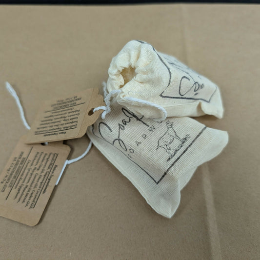 Goat's Milk Bar Soap in Burlap Pouch | Eden Creamery