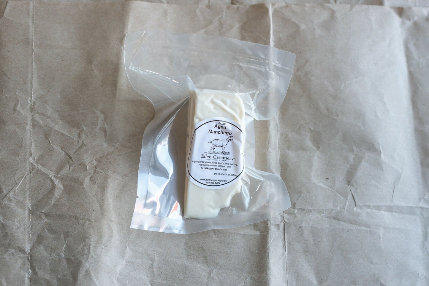 Aged Manchego Goat Cheese | Eden Creamery