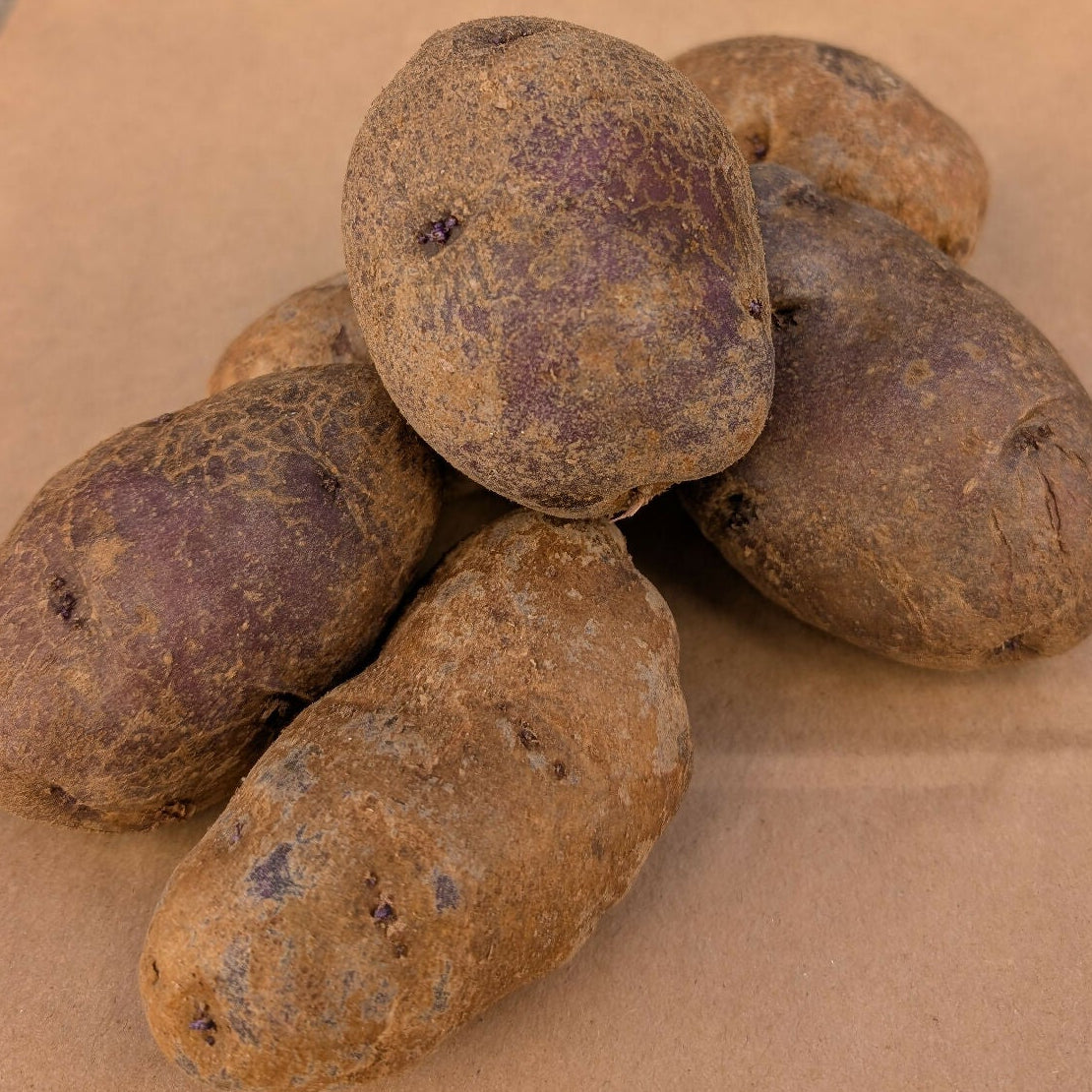 Purple Potatoes | King's Crown Organic Farm