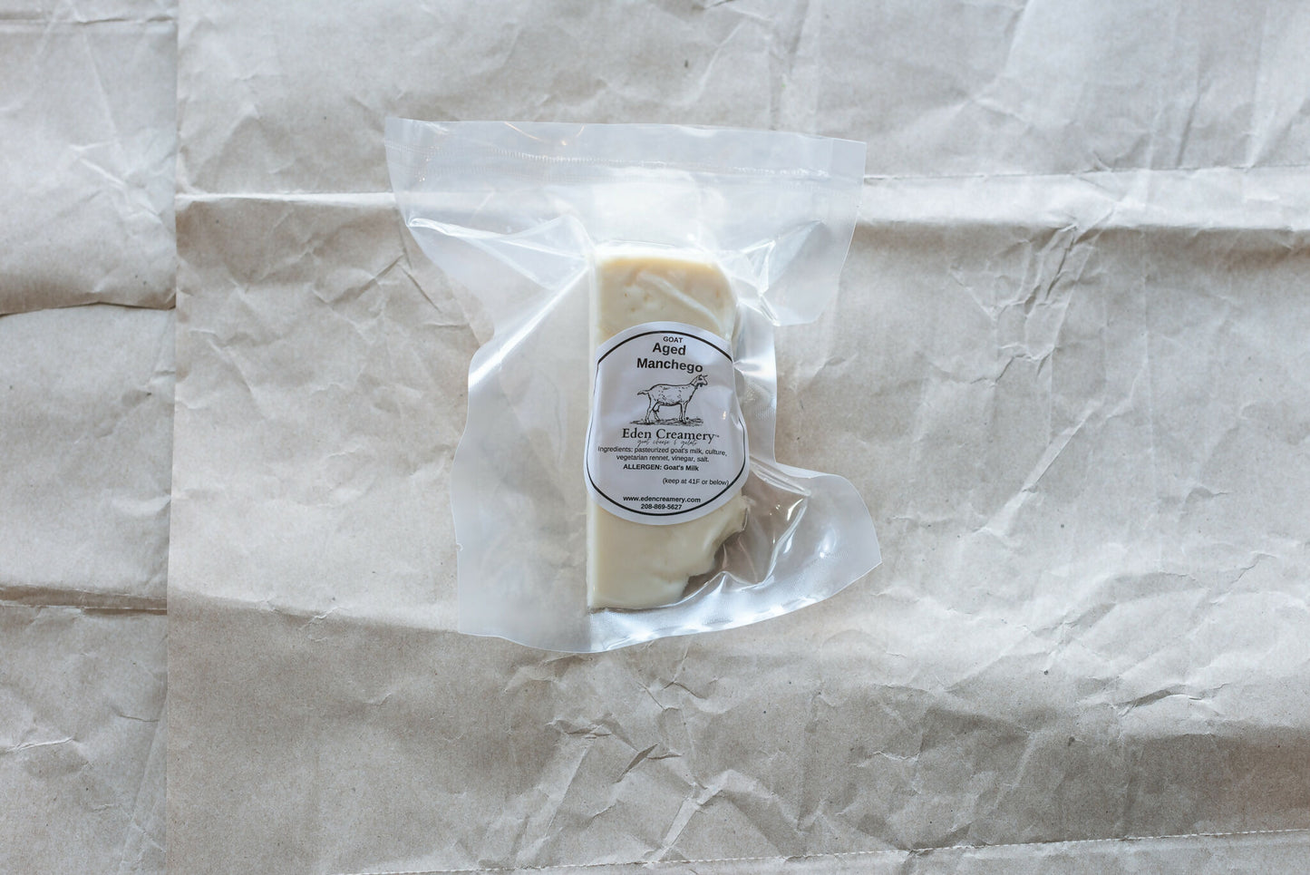 Aged Manchego Goat Cheese | Eden Creamery