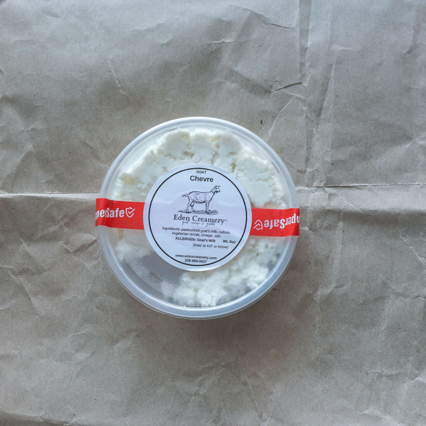 Chevre Crumbly Goat Cheese | Eden Creamery