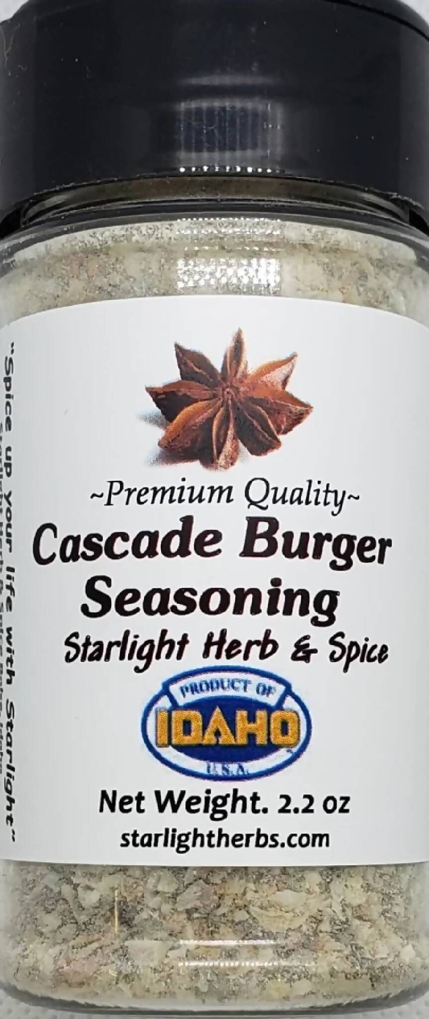 Cascade Burger Seasoning | Spice Shaker