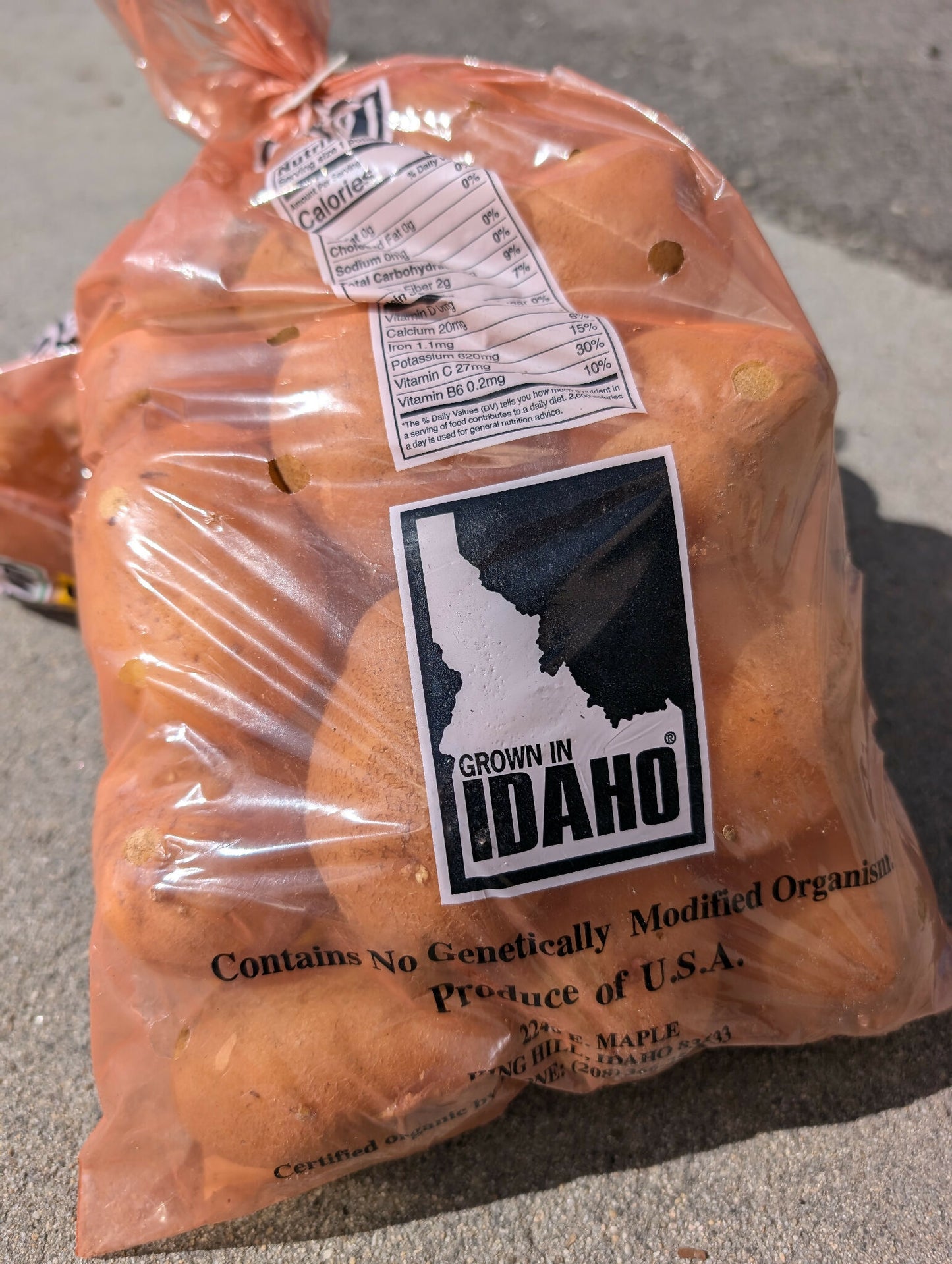 Russet Potatoes | King's Crown Organic Farm