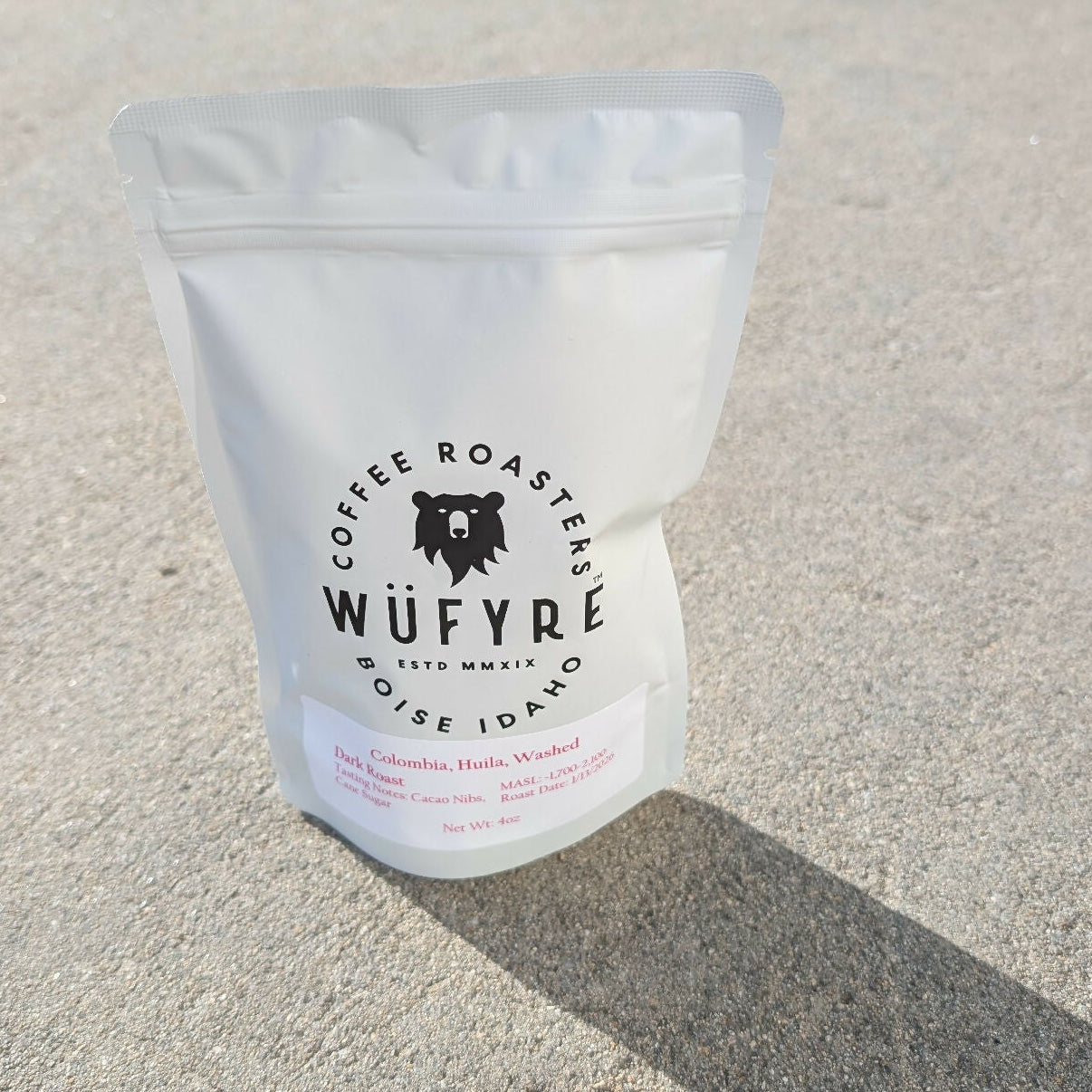 Dark Roast 4oz | Colombia Huila by Wufyre Coffee Roasters
