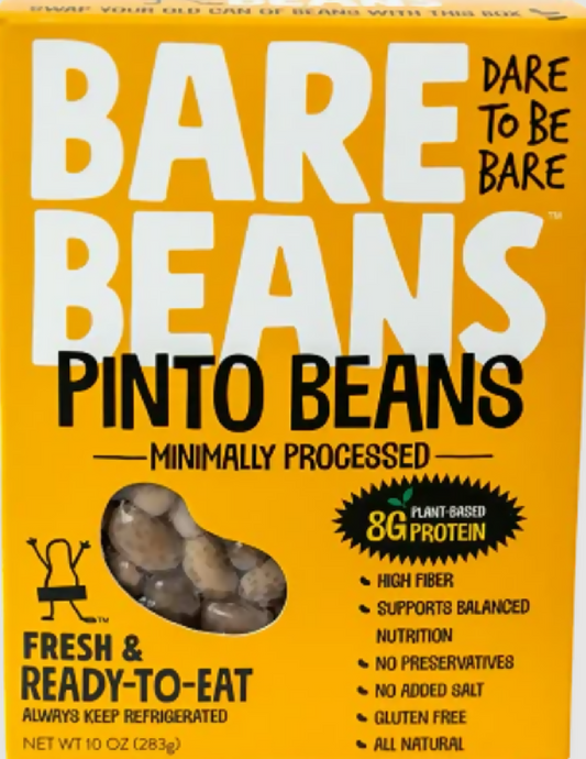 Cooked Pinto Beans | Bare Beans 6-Pack