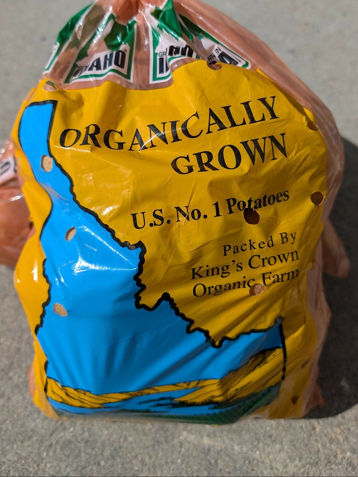 Russet Potatoes | King's Crown Organic Farm