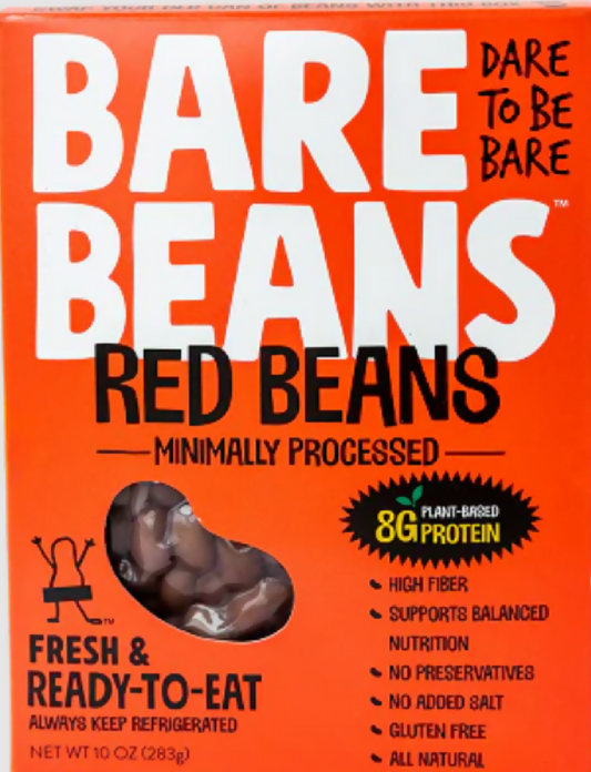 Cooked Red Beans | Bare Beans 6-Pack