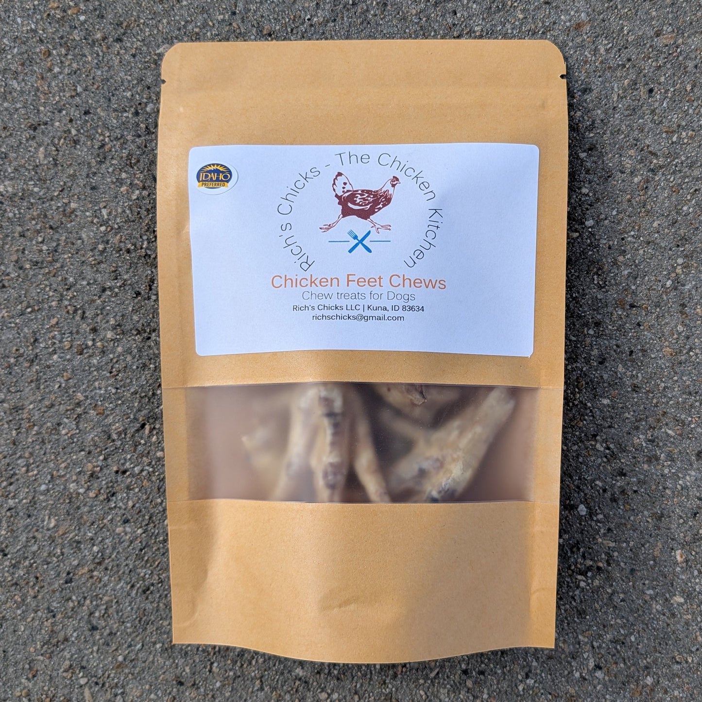 Dehydrated Chicken Foot Chew