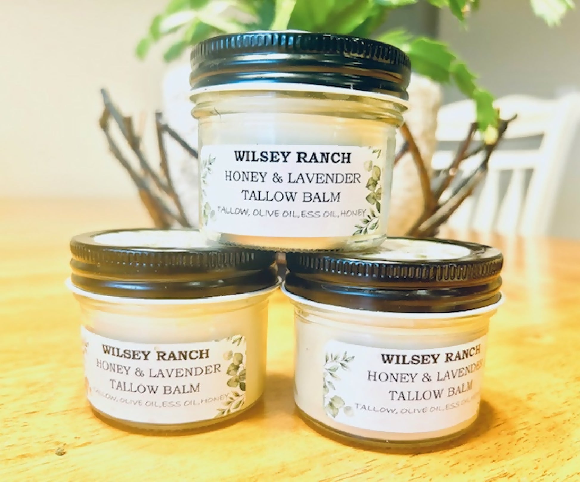 honey and lav tallow