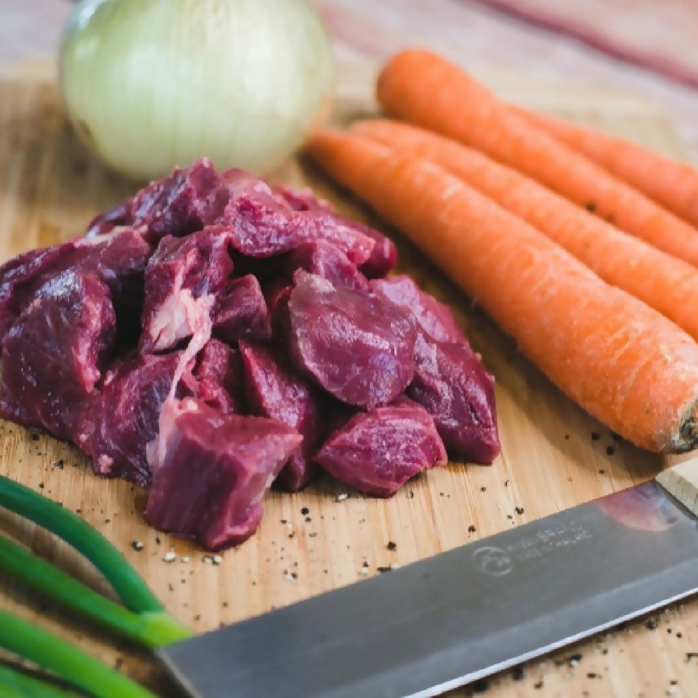 Beef Stew Meat | Grass-Fed-Finished Red Star Ranch Idaho – FarmDeliver