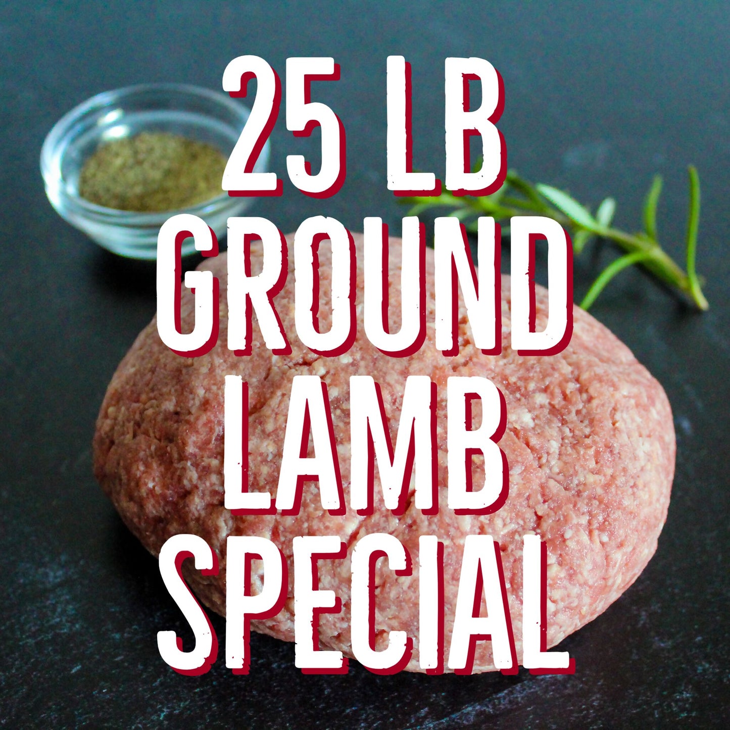 Fill Your Feezer Ground Lamb Special