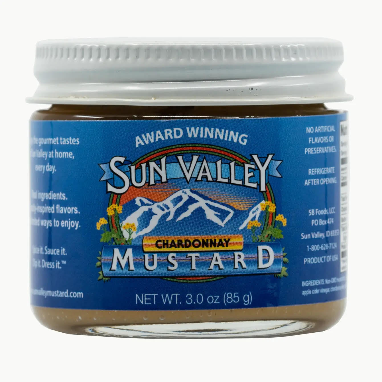 Sun Valley Mustard made from Idaho grown mustard