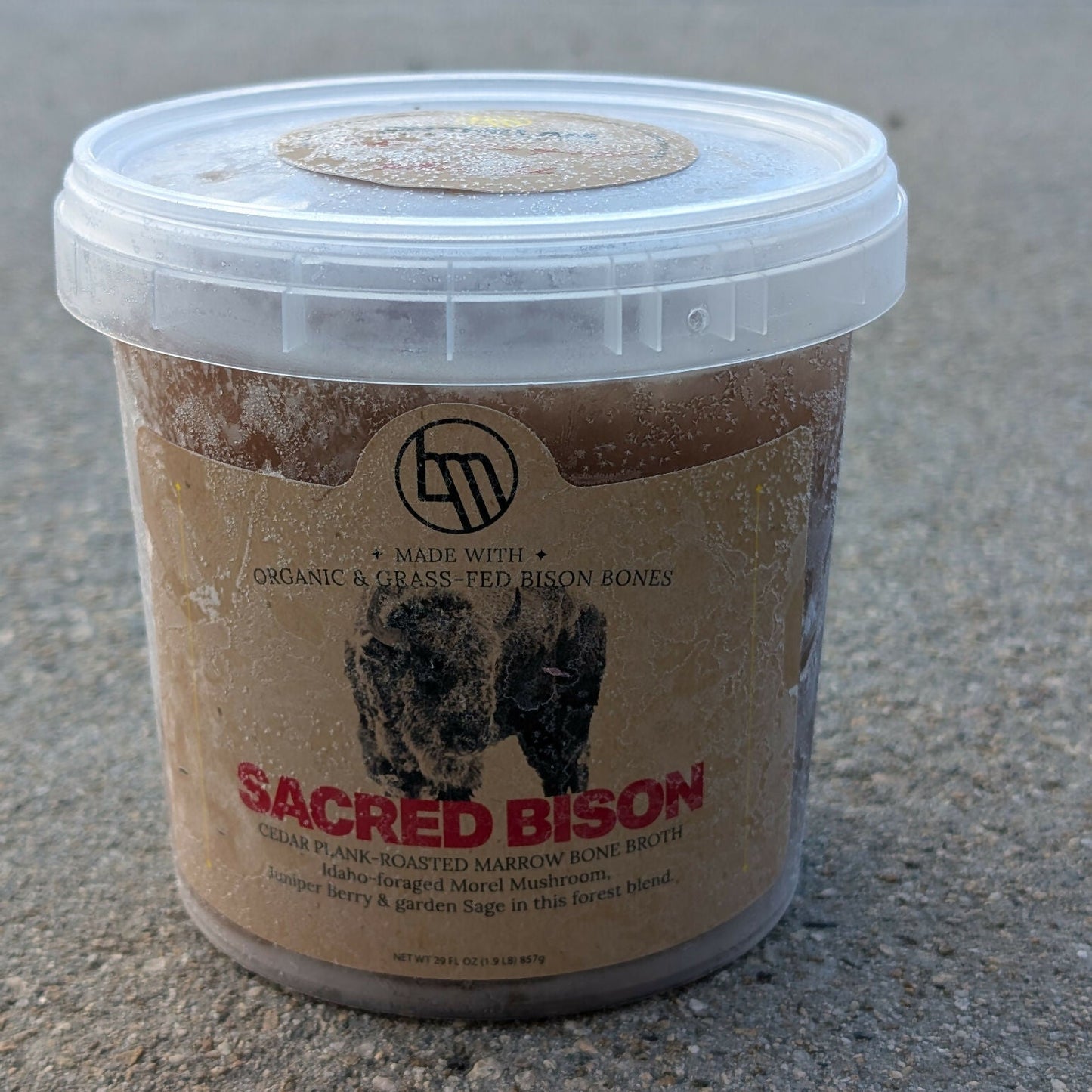 Bison Bone Broth Grass-Fed Organic | On the Lam