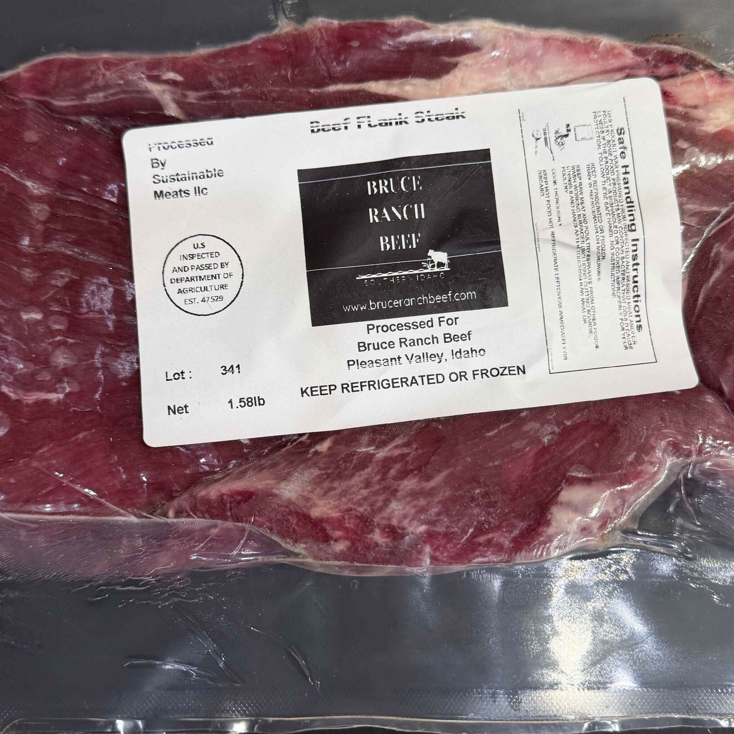 Flank Steak | Grass-Fed Grass-Finished Angus