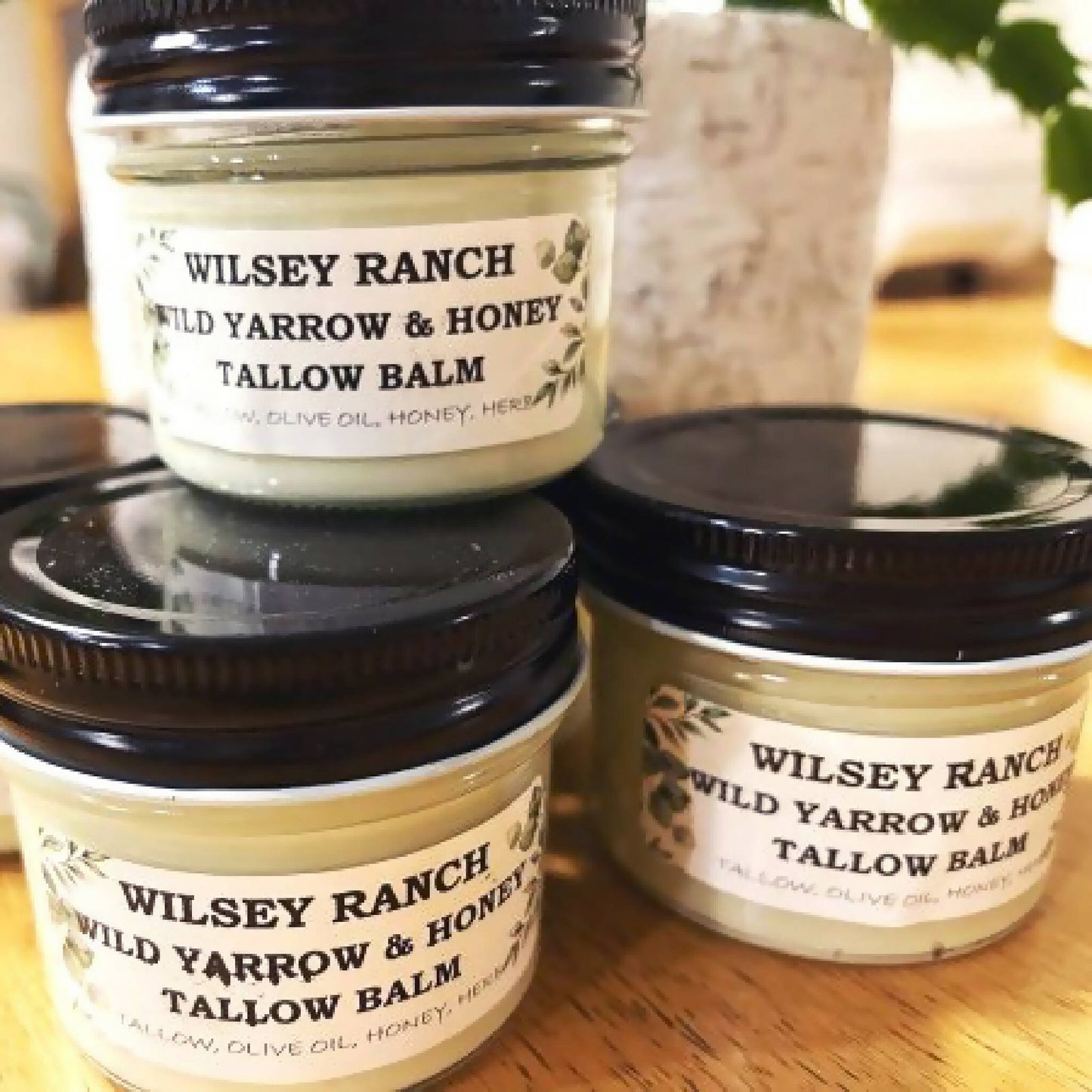 Wild Yarrow & Honey Tallow Balm