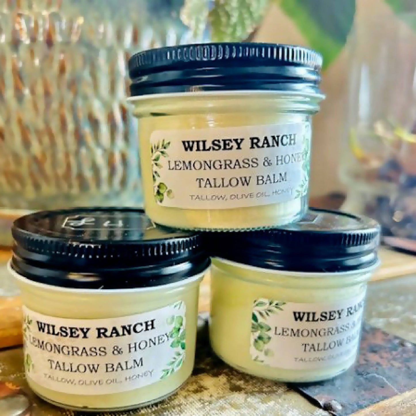 Lemongrass & Honey Tallow Skin Balm