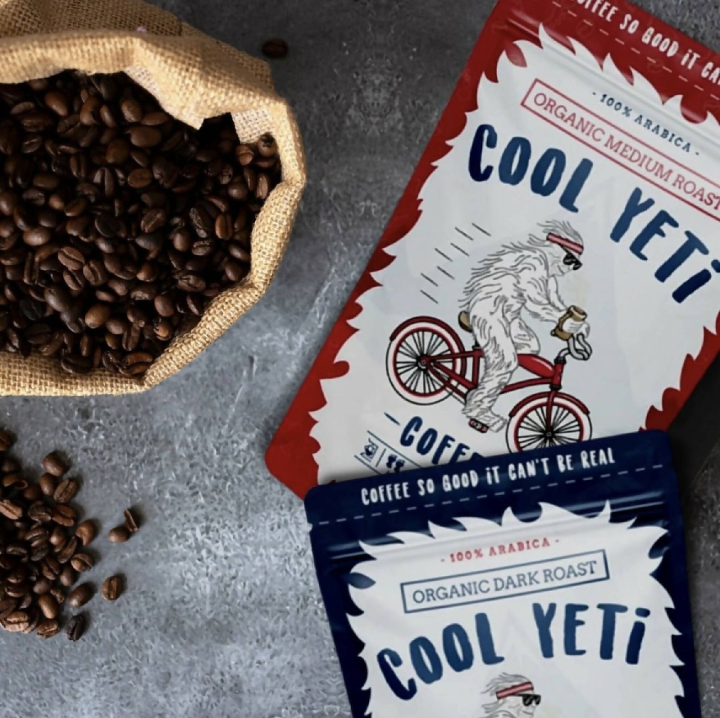 Cool Yeti Coffee | 1lb Organic Dark Roast